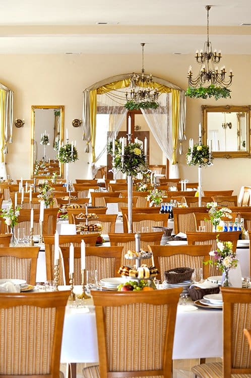 Sala weselna w Dworku Fantazja